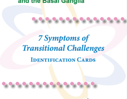 Basal Ganglia  Symptoms of Transitional Challenges Identification Cards wPoster